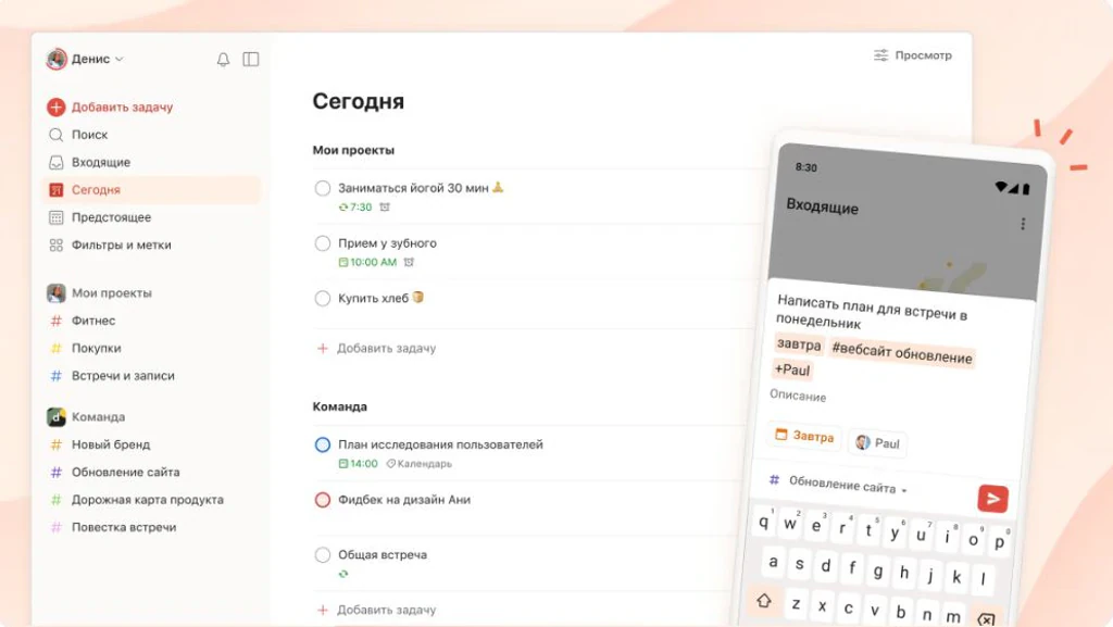Интерфейс тудуиста